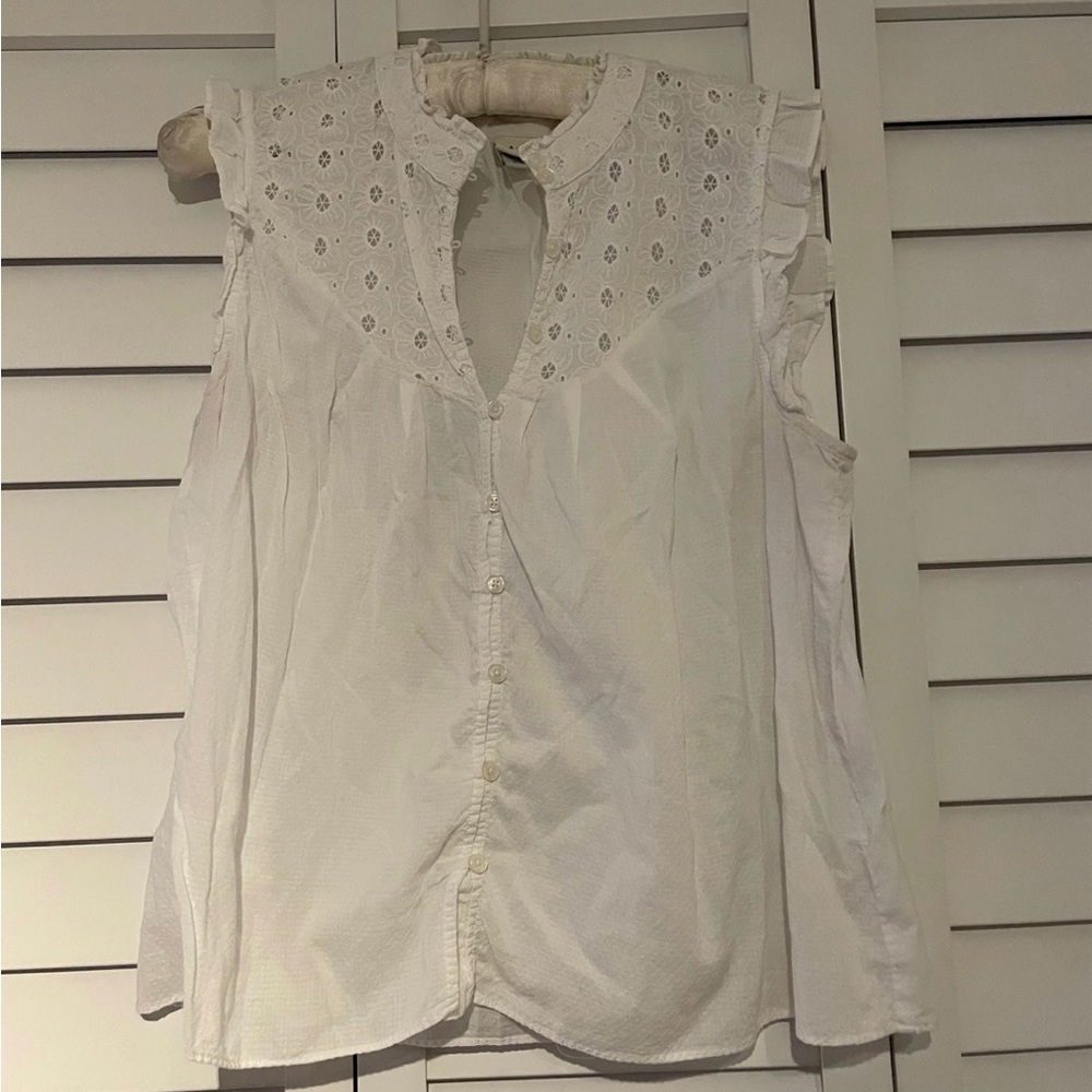 A New Day Eyelet Blouse